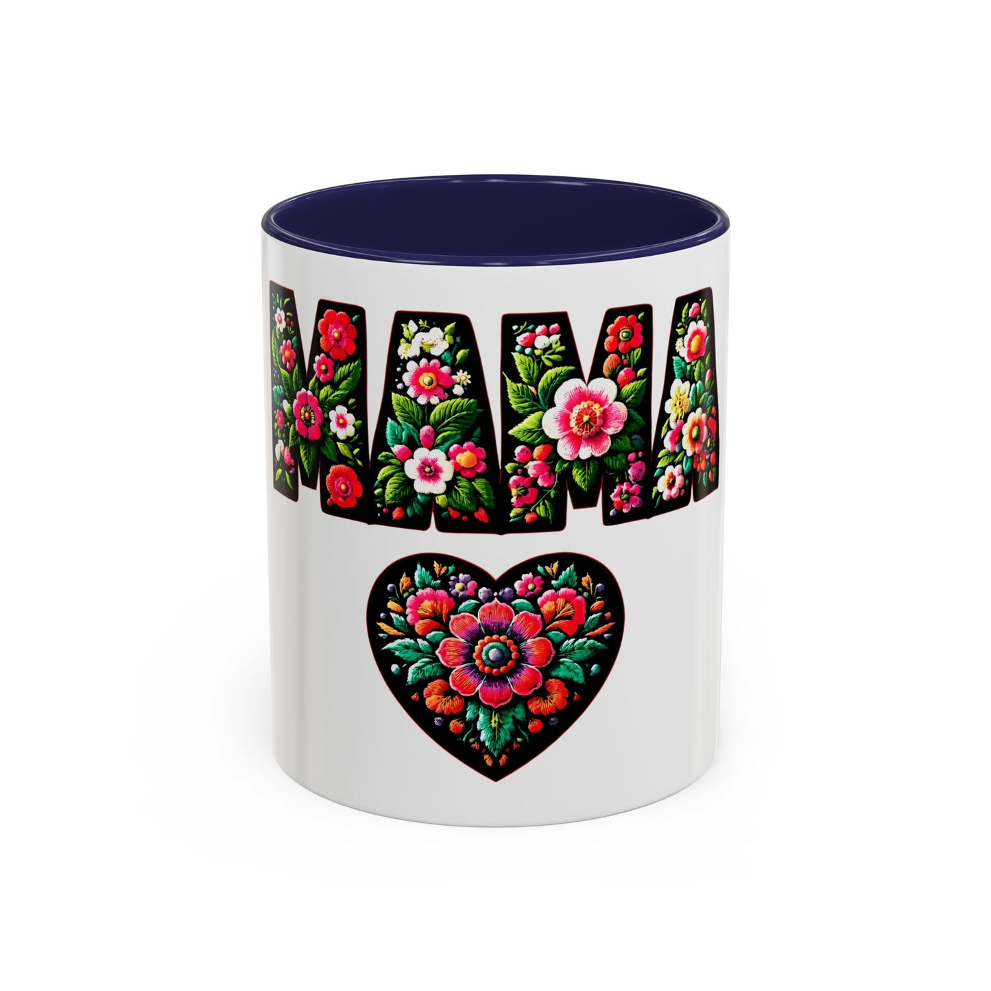 Floral Mama Coffee Mug - Perfect Gift for Mother's Day, Birthdays, and Special Occasions