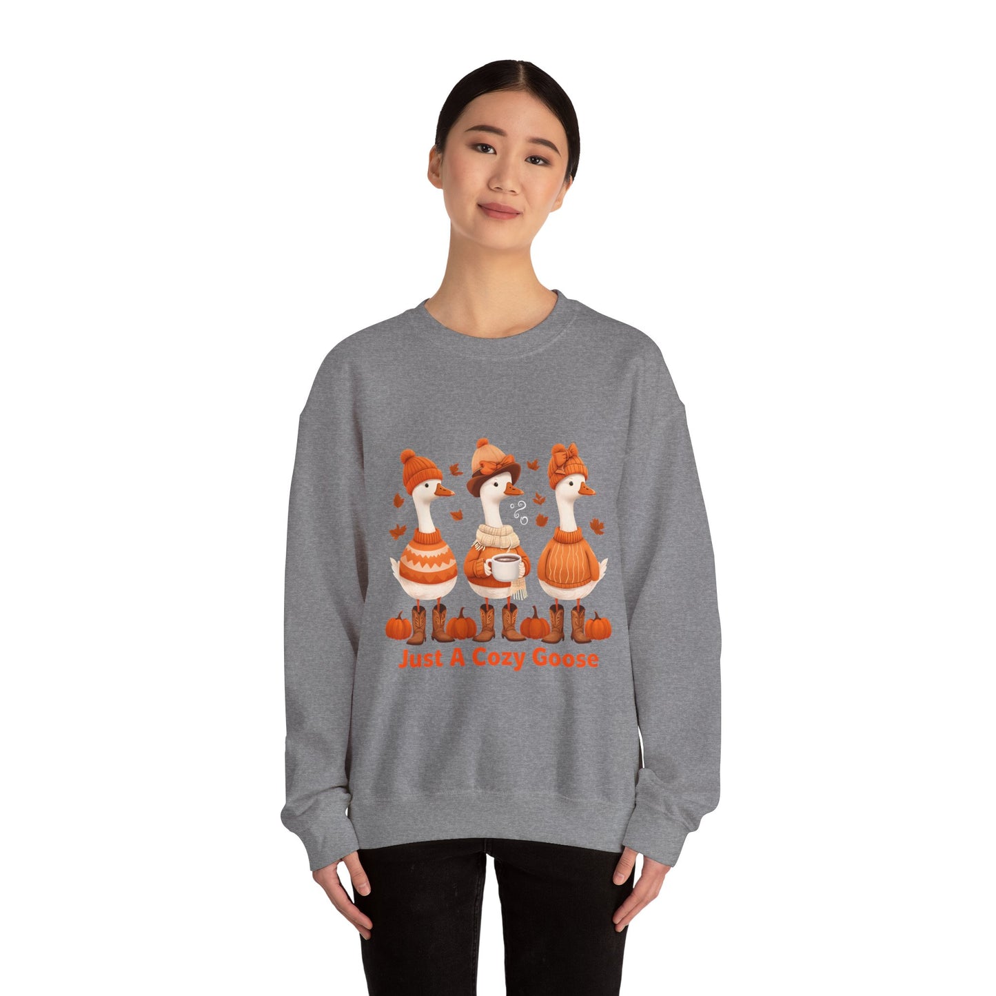 Silly Goose Halloween Sweatshirt, Cowgirl Boots and Hats with Coquette Bows Design, Fun Fall Outfit, Halloween Costume, Spooky Season