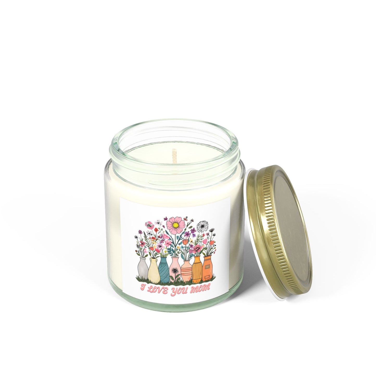 Floral Scented Candle, Perfect Gift for Mom, Relaxing Home Decor, Aromatherapy, Mother's Day, Birthday, Home Fragrance