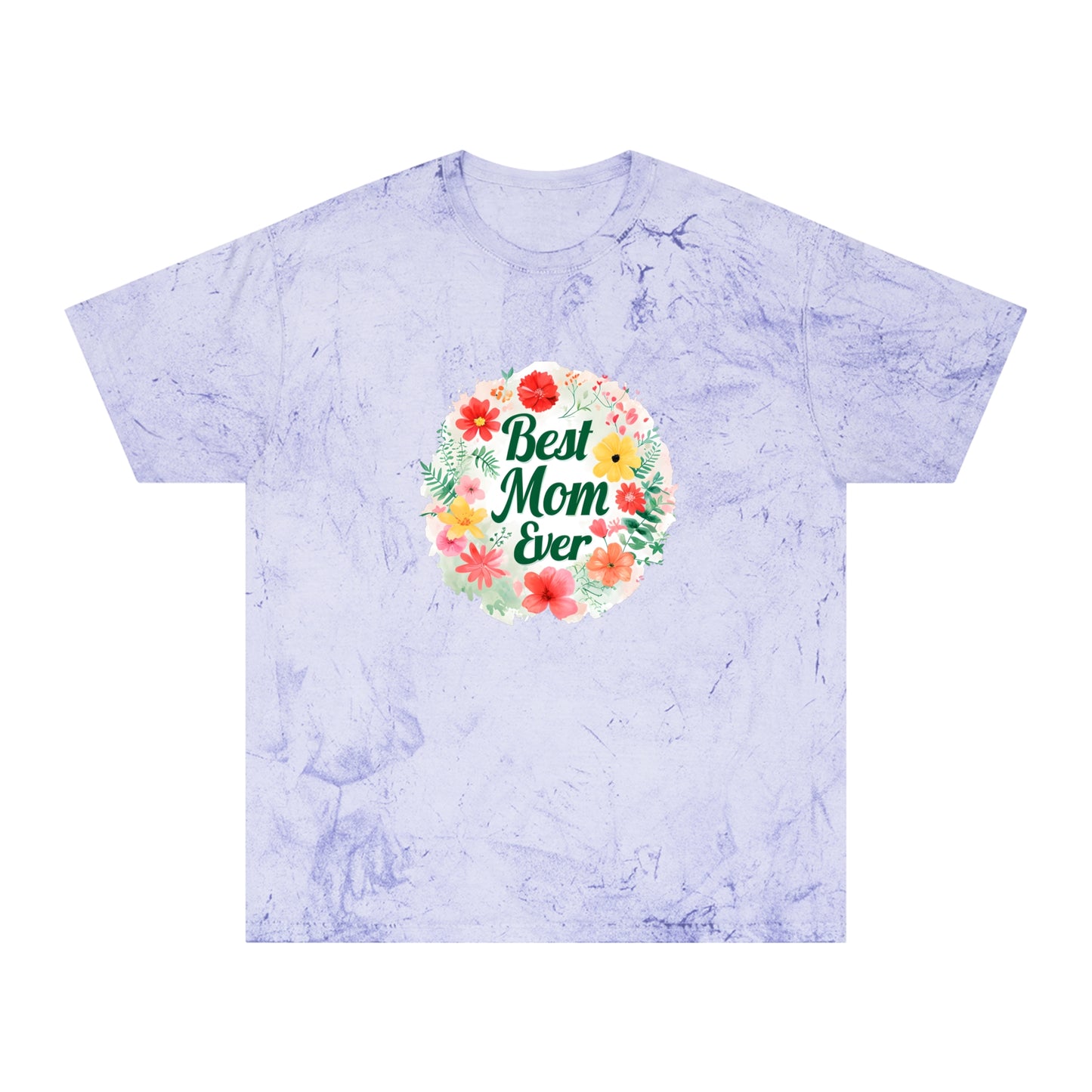 Floral Scented Love T-Shirt, Unisex Color Blast Tee, Perfect for Moms, Mother's Day Gift, Summer Wardrobe Essential, Unique Floral Art