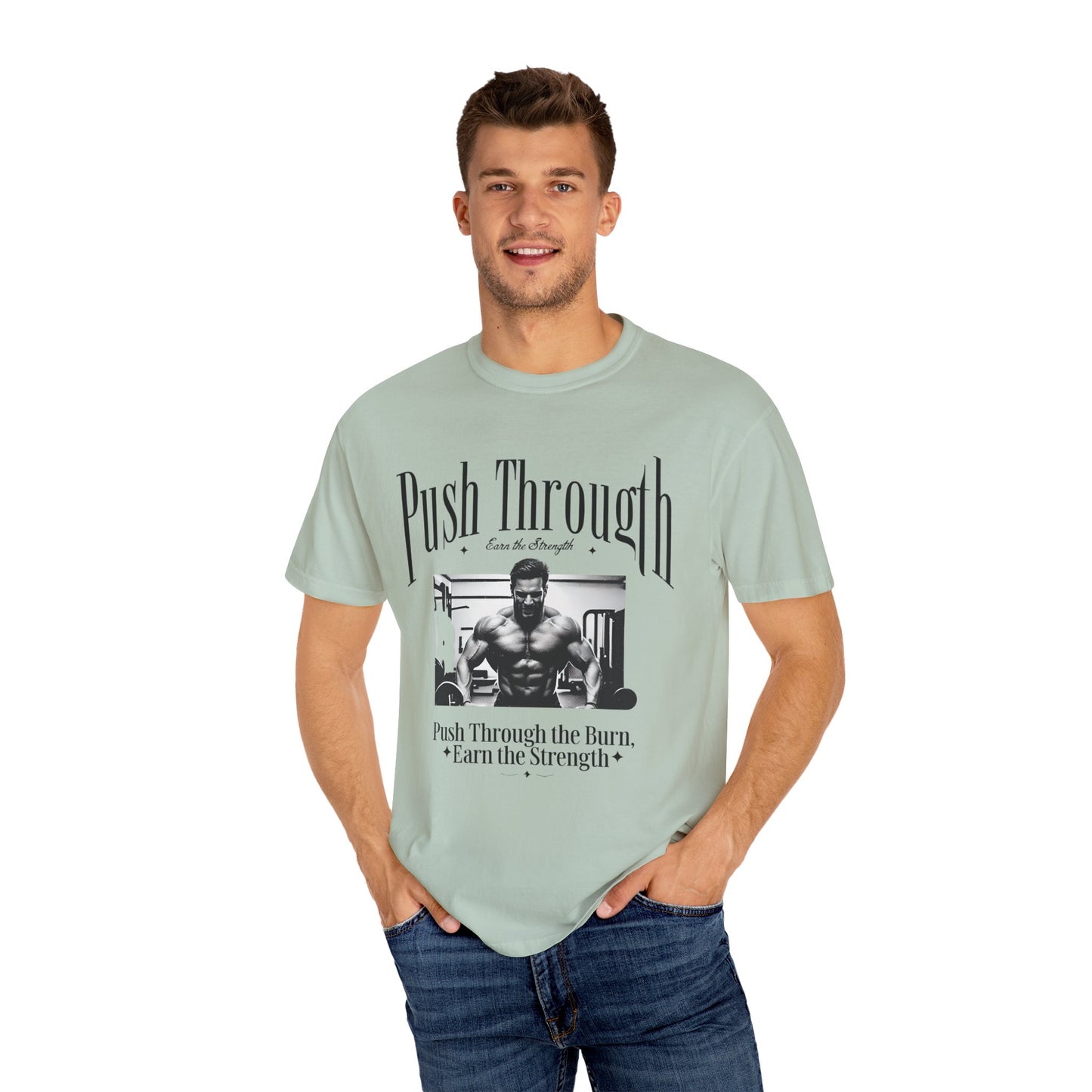 Fitness Motivation T-shirt, Weightlifting Tee, Gym Apparel