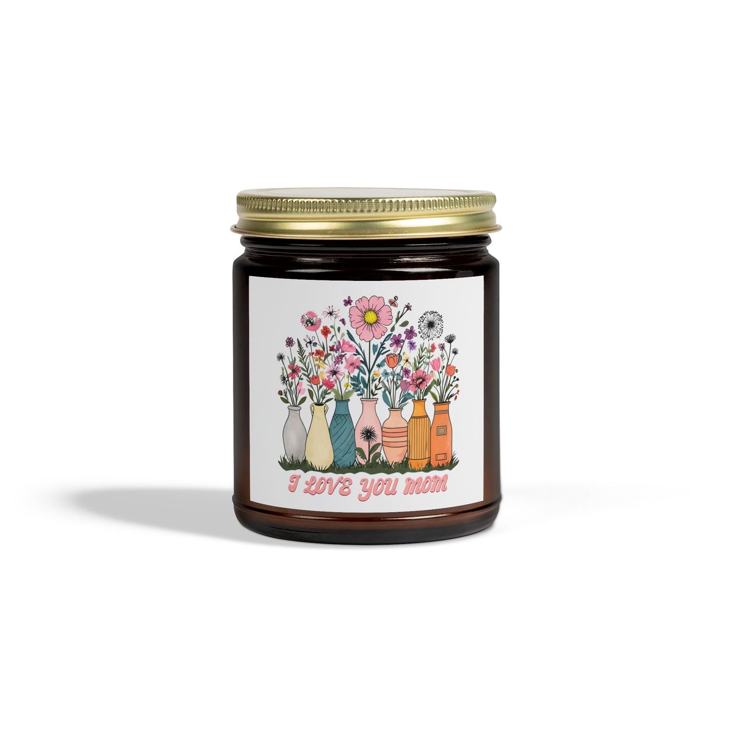 Floral Scented Candle, Perfect Gift for Mom, Relaxing Home Decor, Aromatherapy, Mother's Day, Birthday, Home Fragrance