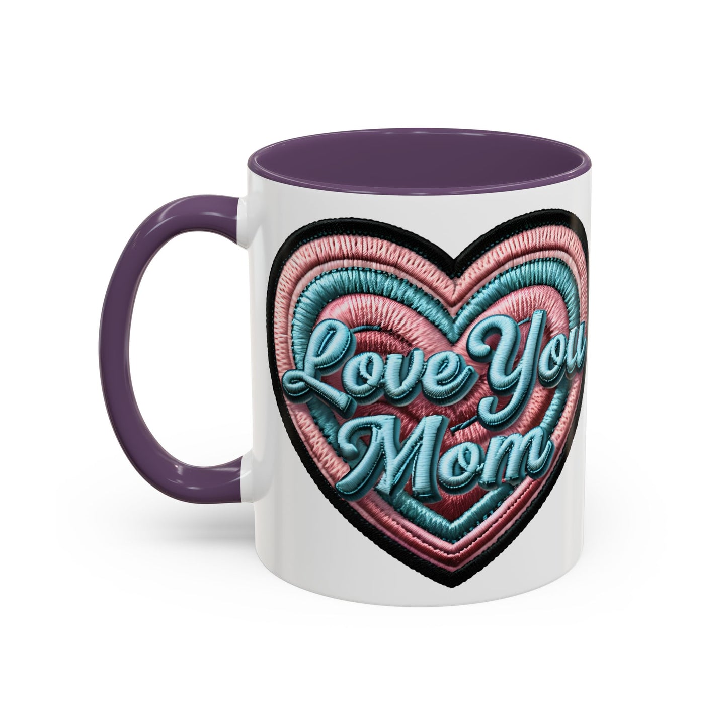 Handcrafted Love You Mom Coffee Mug - Perfect Gift for Mother's Day