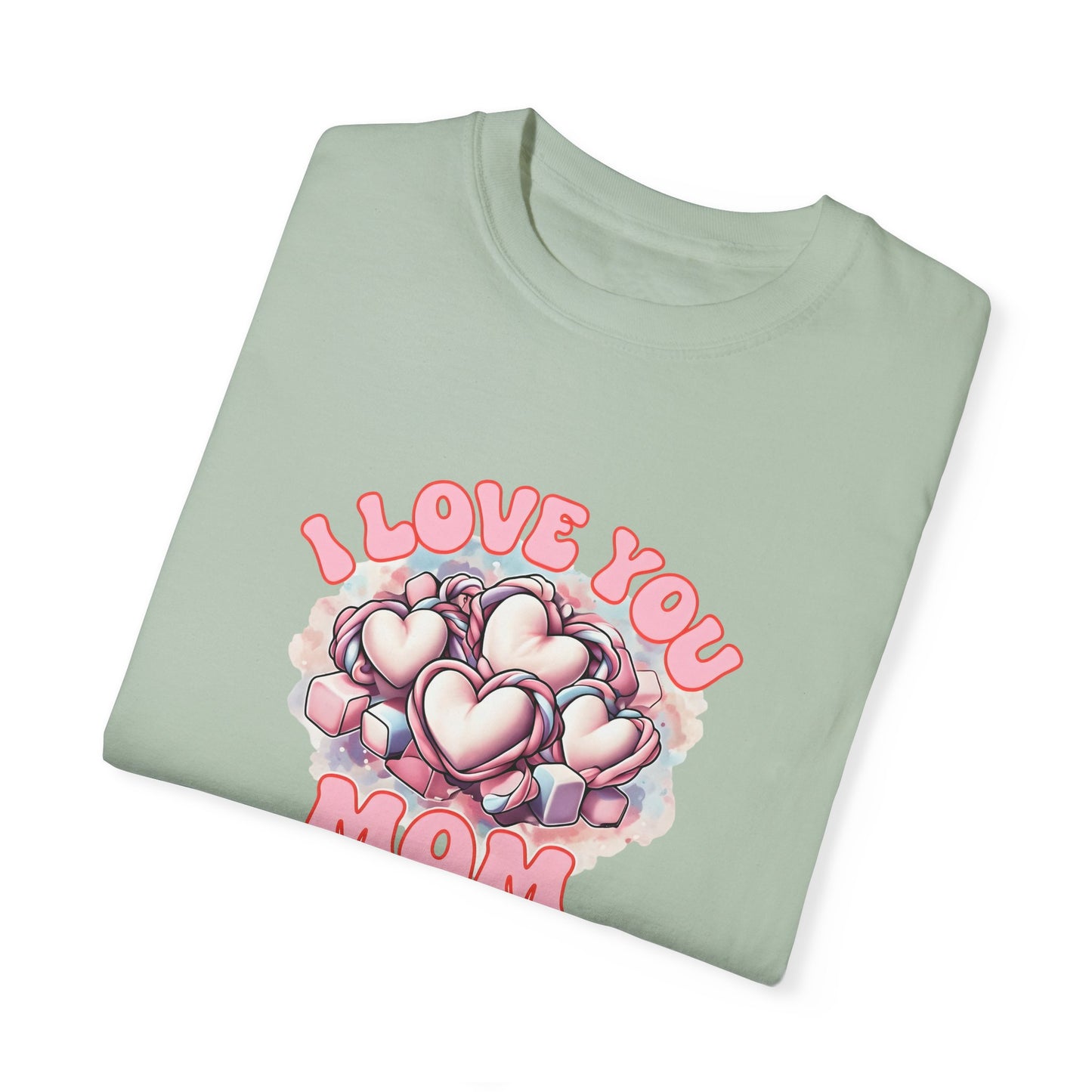 Mom Love T-Shirt, Comfortable Unisex Gift, Perfect for Mother's Day, Family Celebrations, Soft Cotton Tee