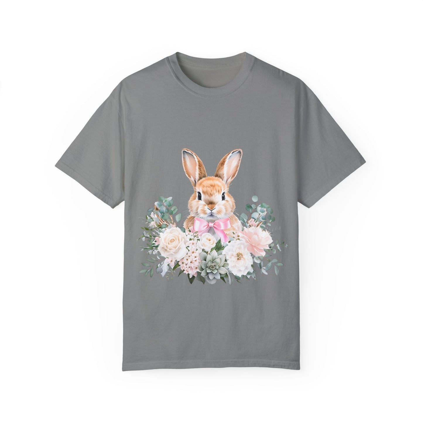 T-shirt unisexe teint en pièce