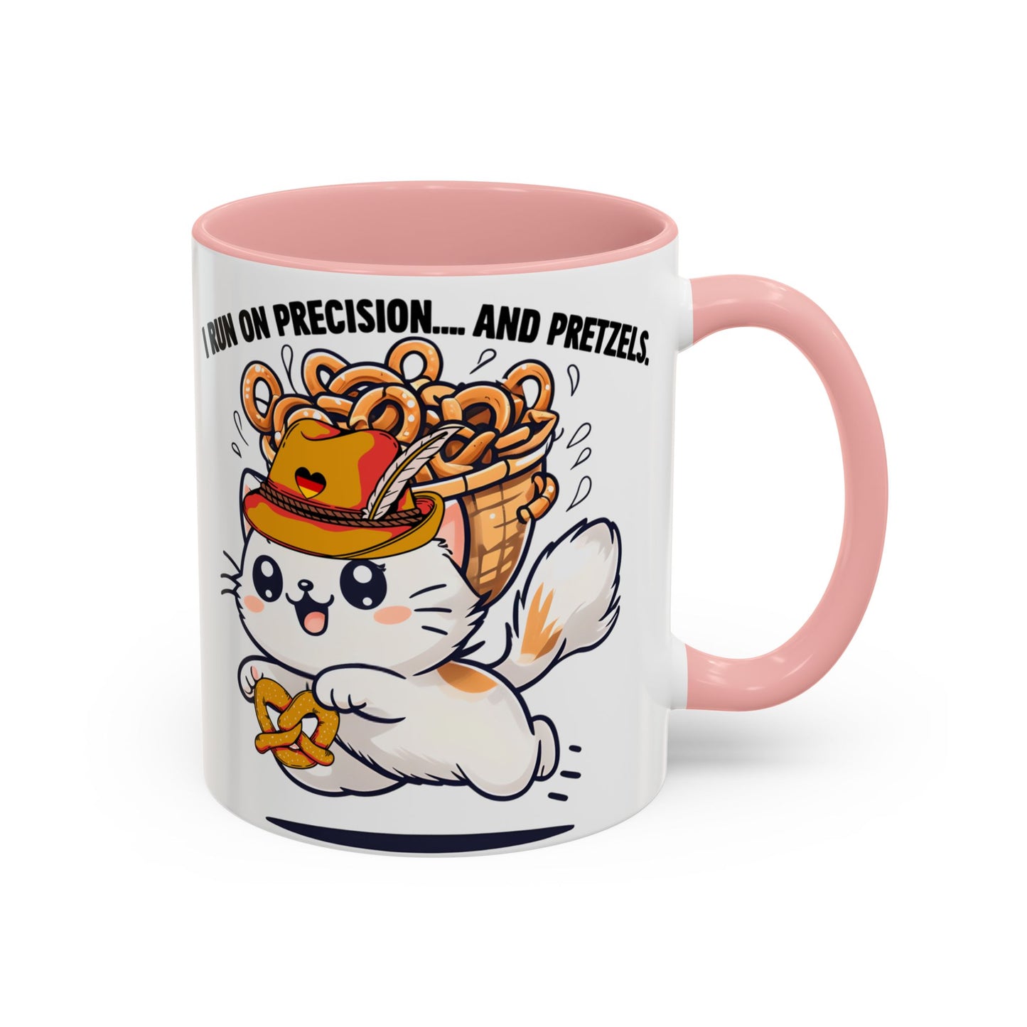 Coffee Mug, Funny Cat Quote, German Flag Heart Hat Design, Cat Lovers