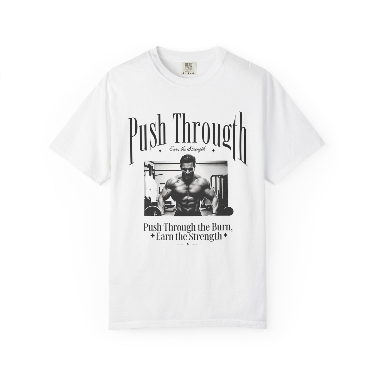 Fitness Motivation T-shirt, Weightlifting Tee, Gym Apparel