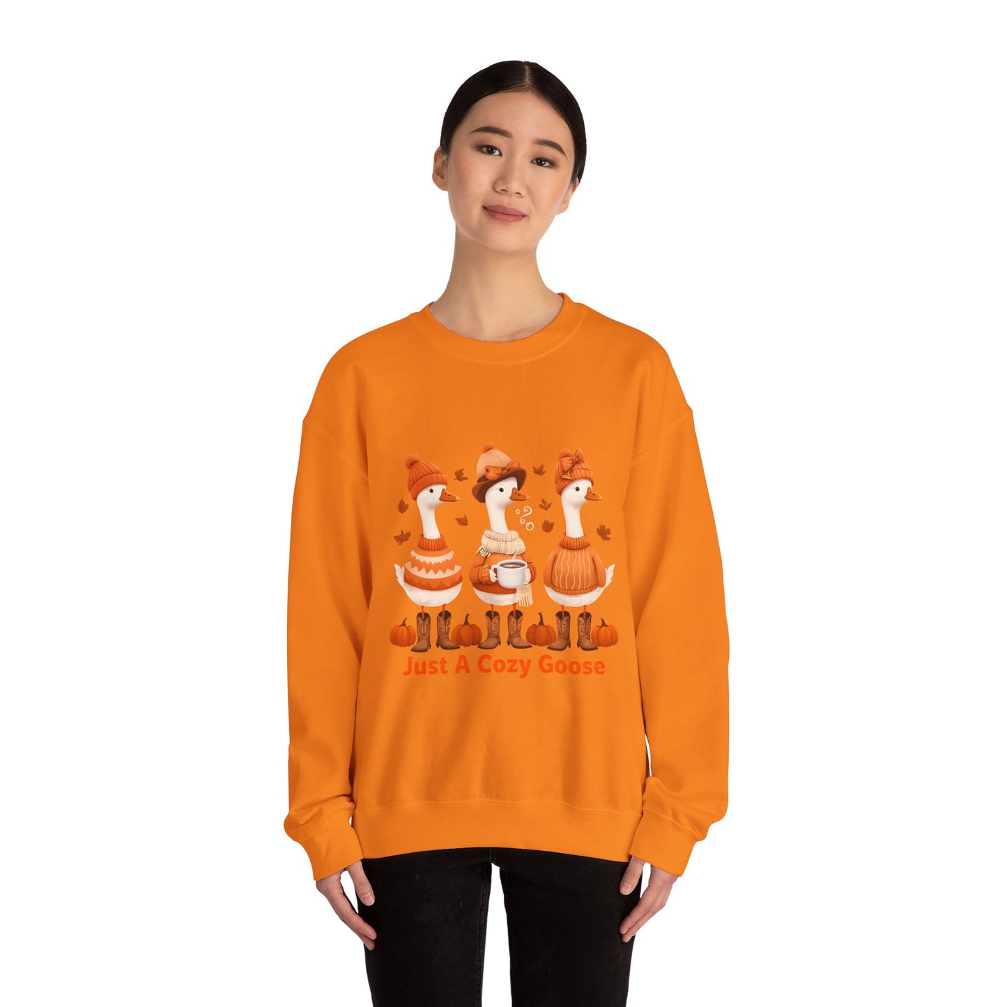 Silly Goose Halloween Sweatshirt, Cowgirl Boots and Hats with Coquette Bows Design, Fun Fall Outfit, Halloween Costume, Spooky Season