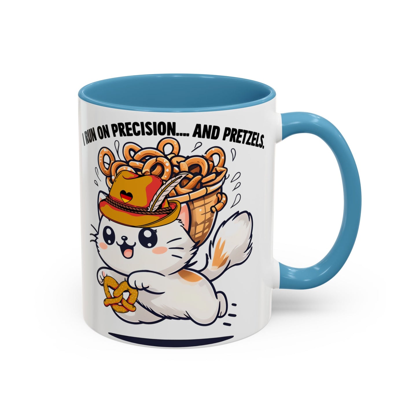 Coffee Mug, Funny Cat Quote, German Flag Heart Hat Design, Cat Lovers