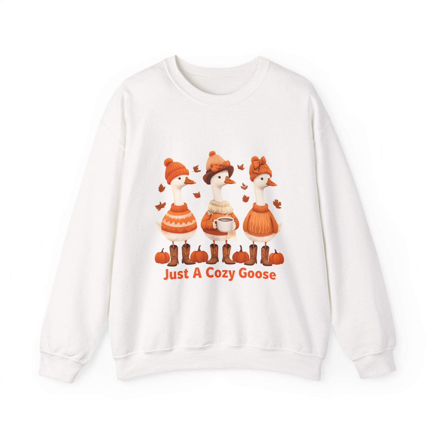 Silly Goose Halloween Sweatshirt, Cowgirl Boots and Hats with Coquette Bows Design, Fun Fall Outfit, Halloween Costume, Spooky Season
