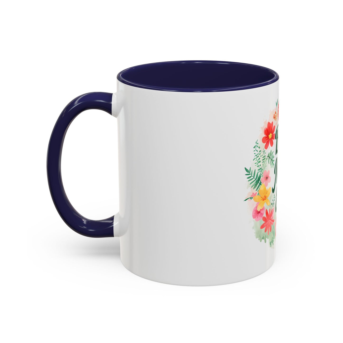 Best Mom Ever Floral Accent Coffee Mug - Perfect Gift for Mother's Day