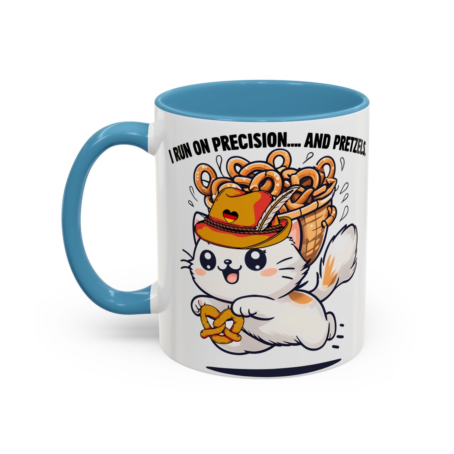 Coffee Mug, Funny Cat Quote, German Flag Heart Hat Design, Cat Lovers