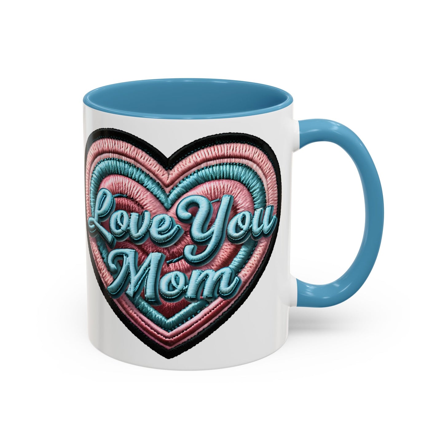 Handcrafted Love You Mom Coffee Mug - Perfect Gift for Mother's Day