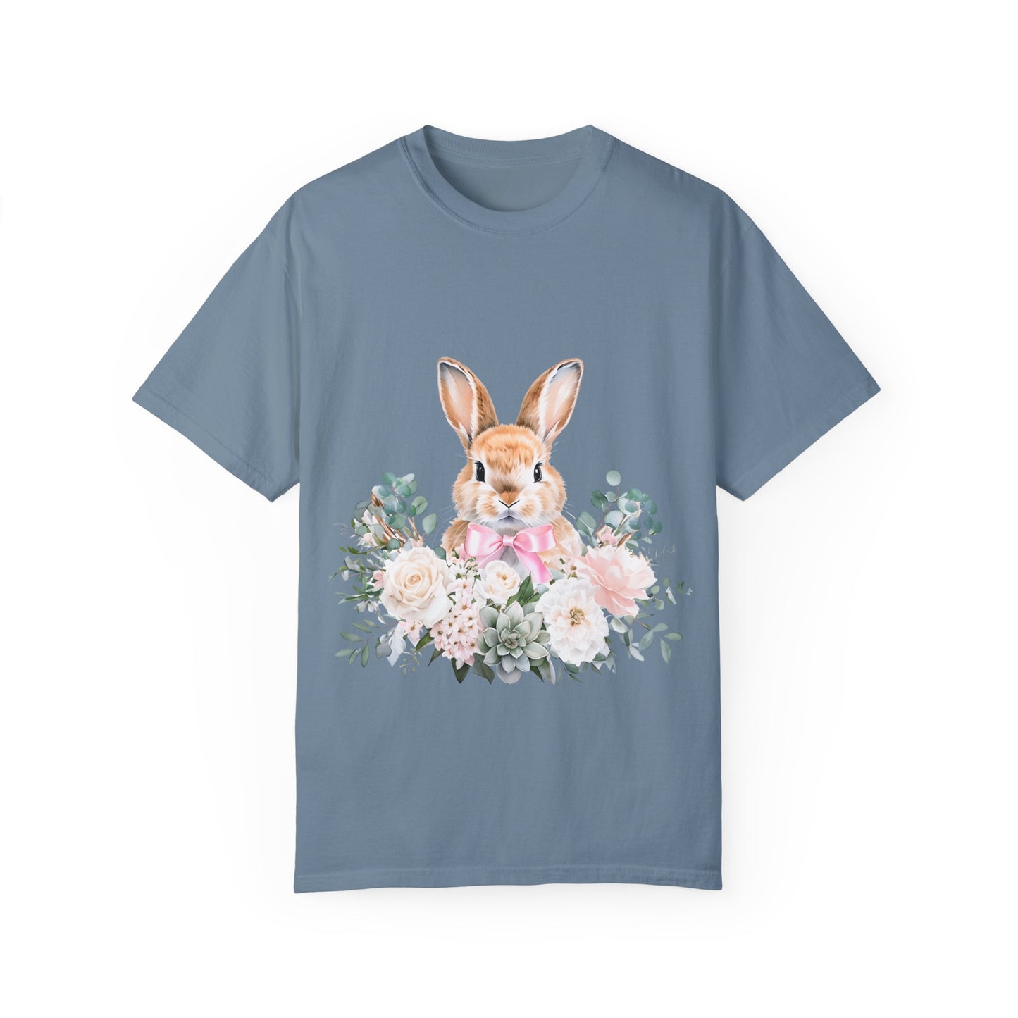 T-shirt unisexe teint en pièce