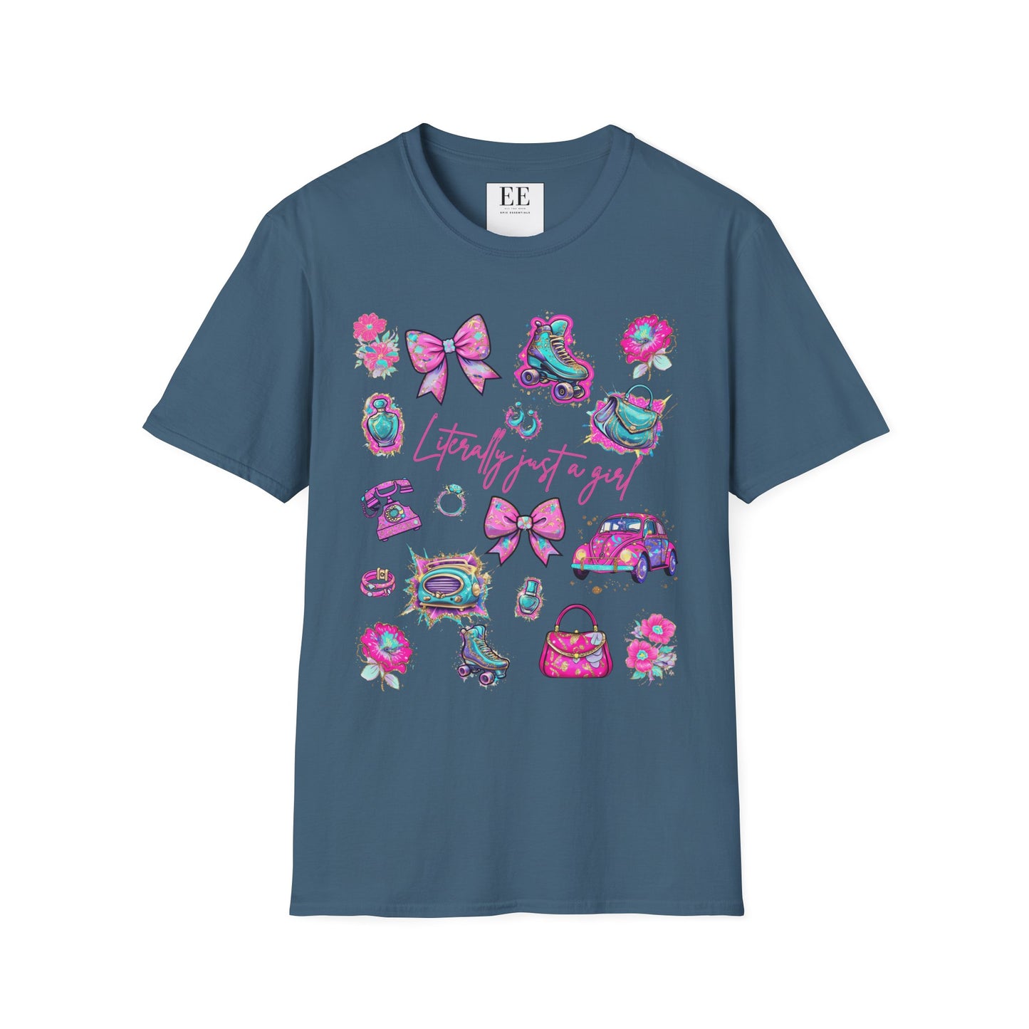 Messy Coquette Fun Unisex Softstyle T-Shirt, Messy Design, Trendy Apparel, Cute Graphic Tee, Casual Clothing