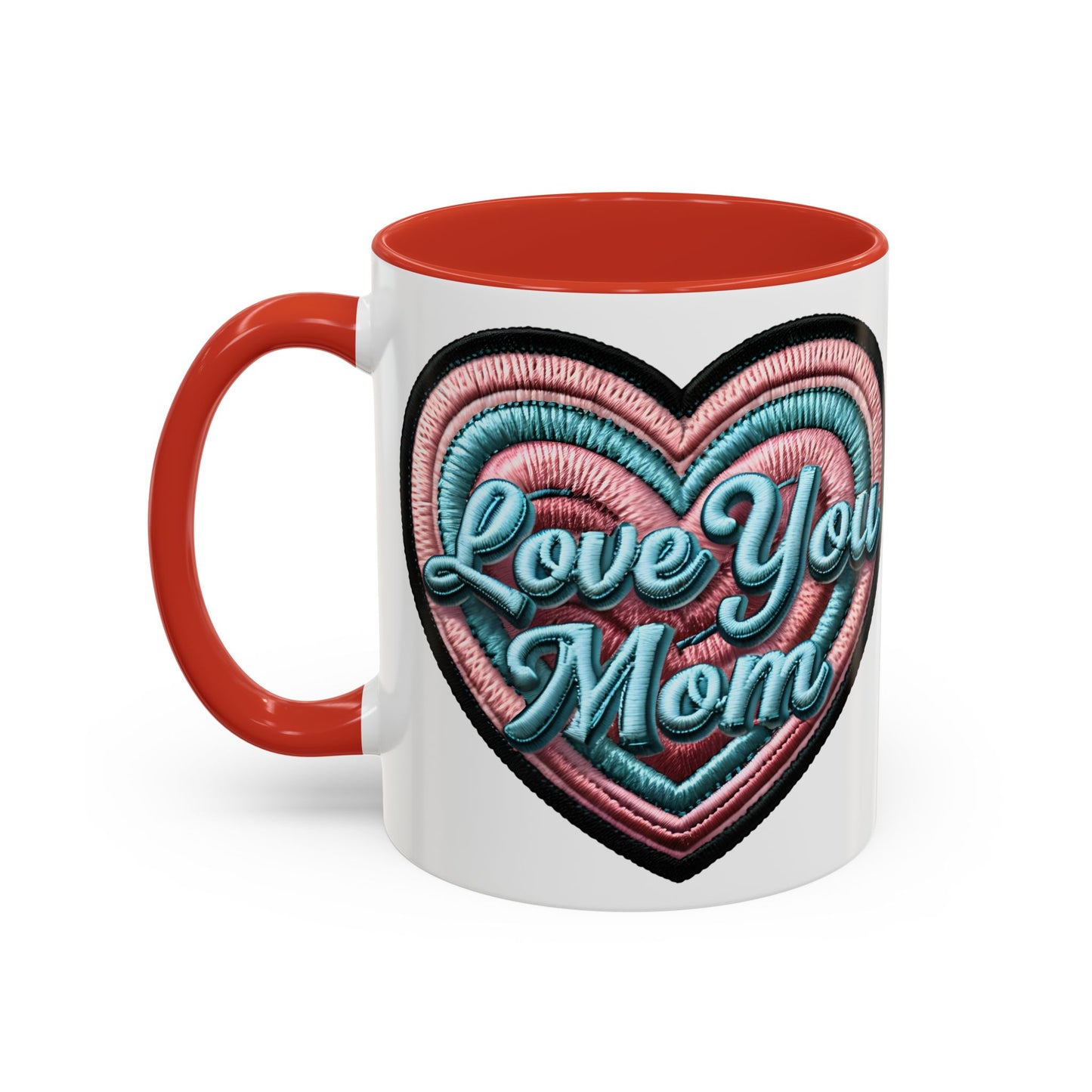 Handcrafted Love You Mom Coffee Mug - Perfect Gift for Mother's Day
