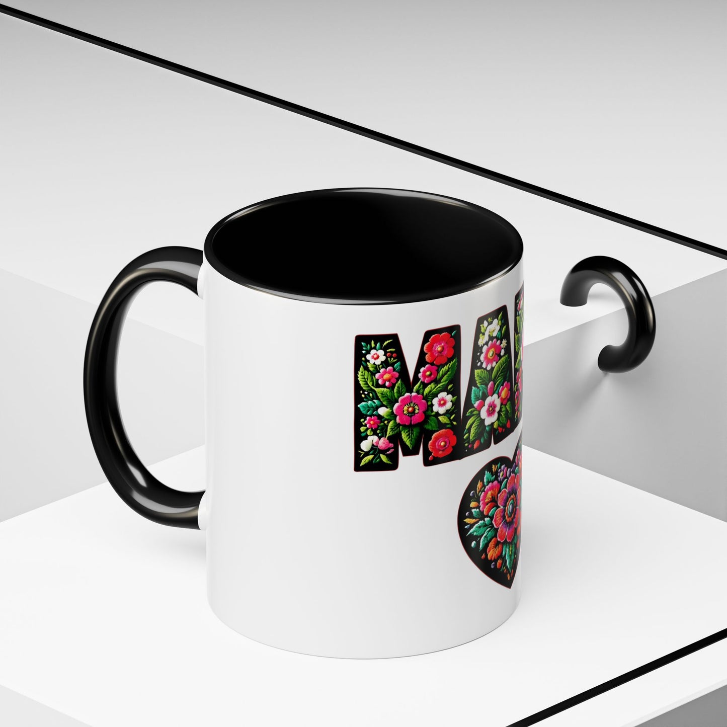 Floral Mama Coffee Mug - Perfect Gift for Mother's Day, Birthdays, and Special Occasions
