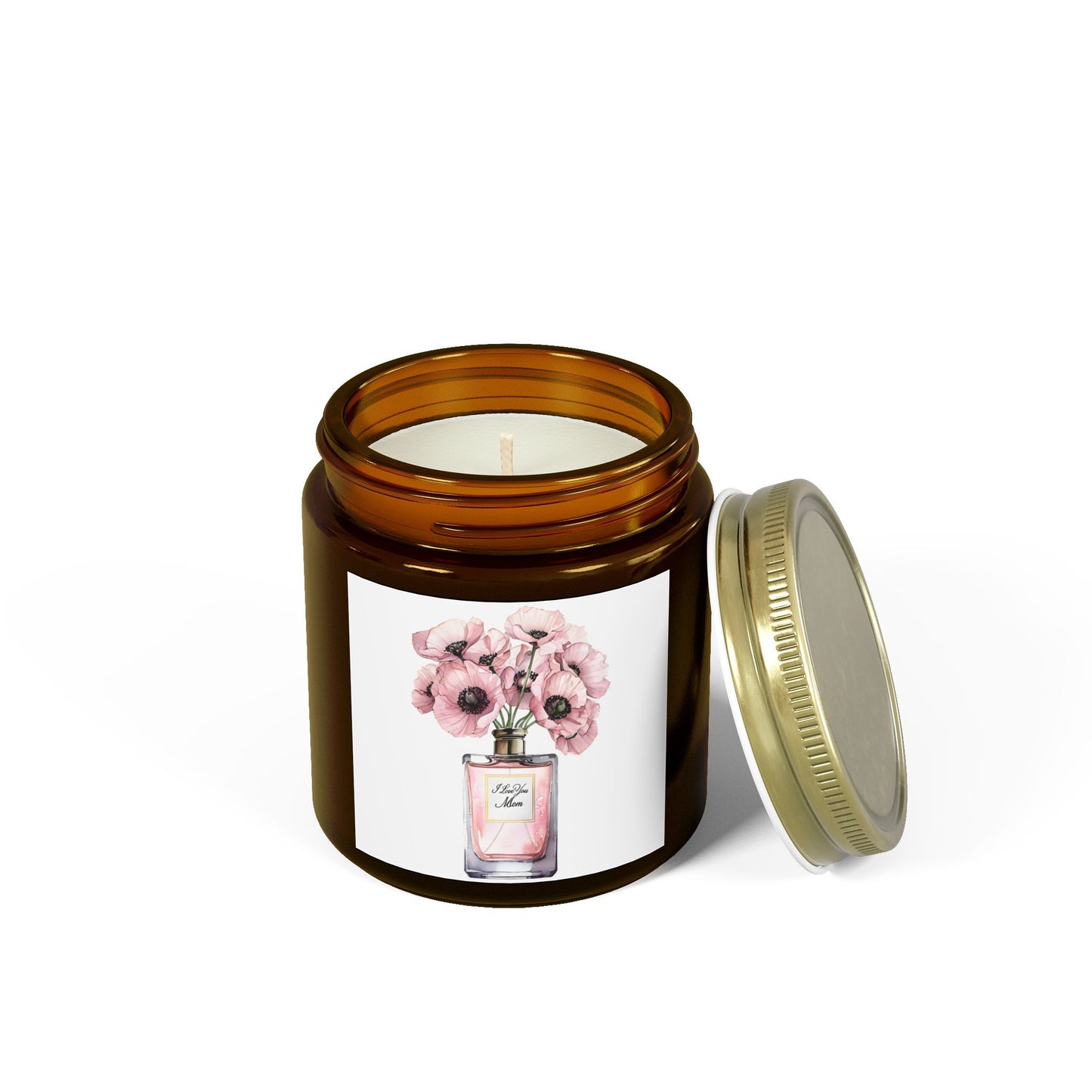 Happy Mother's day Scented Candle - Coconut Apricot Wax (4oz, 9oz)