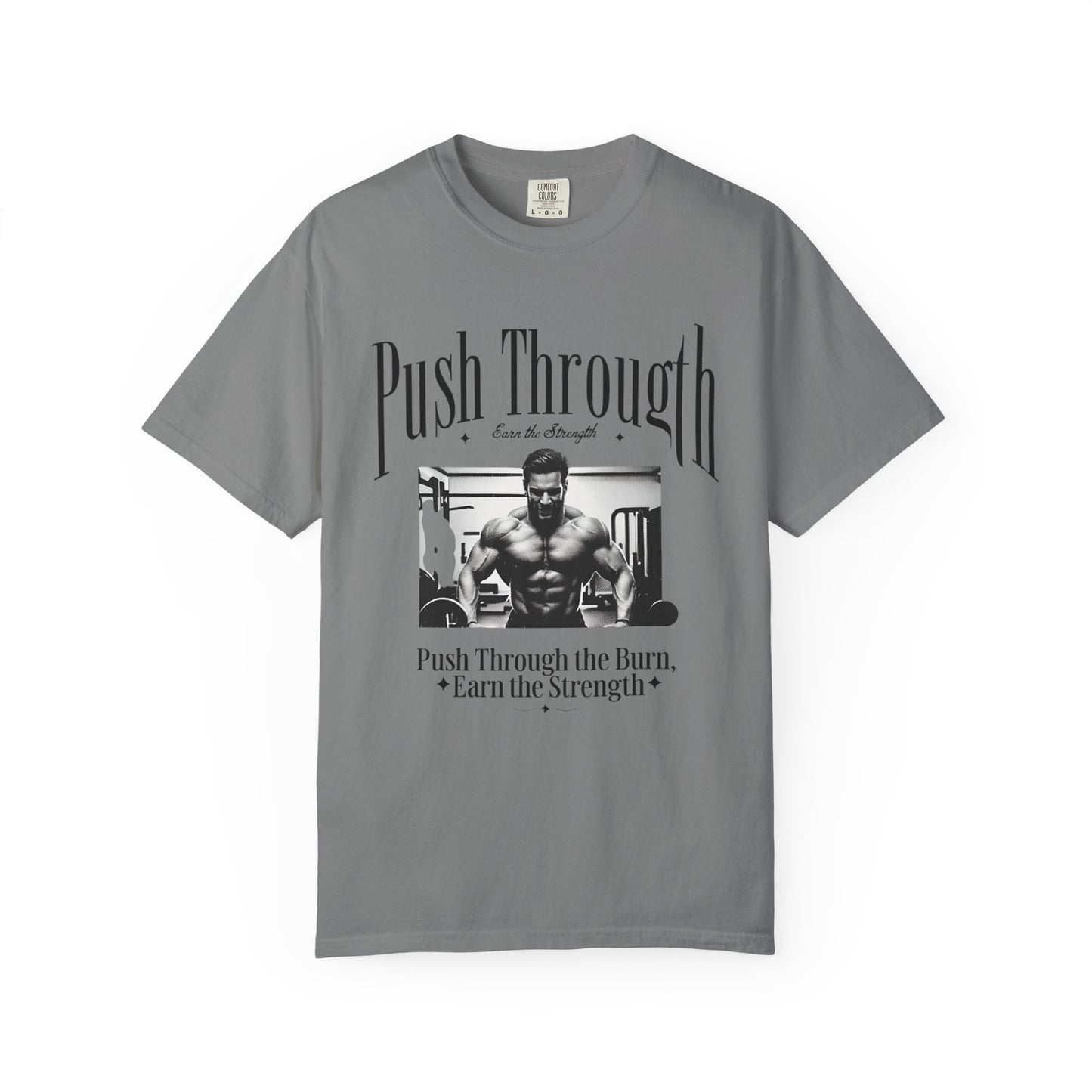 Fitness Motivation T-shirt, Weightlifting Tee, Gym Apparel