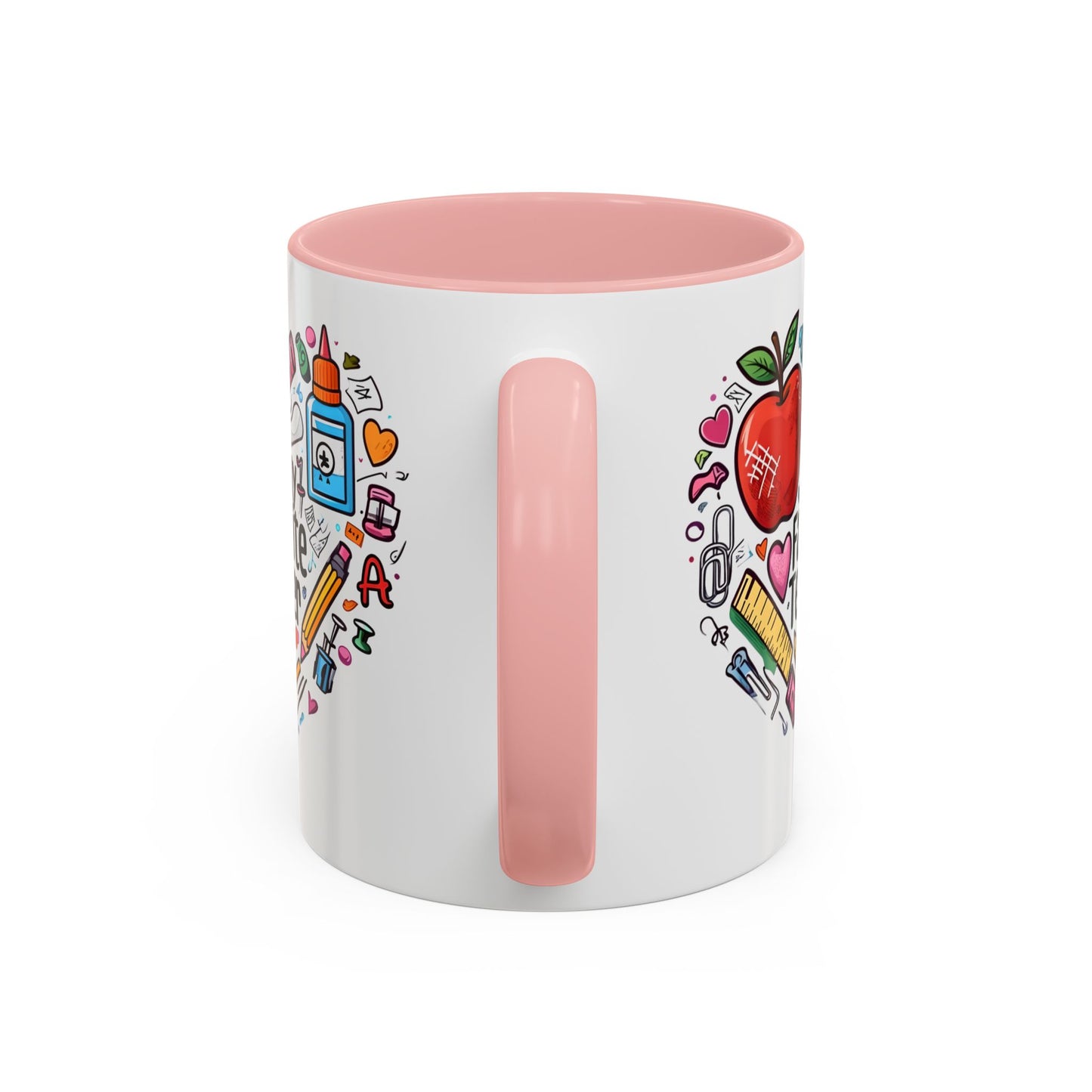 Favorite Teacher Heart Coffee Mug gift for teachers 11 15oz Accent Drinkware teacher Mug