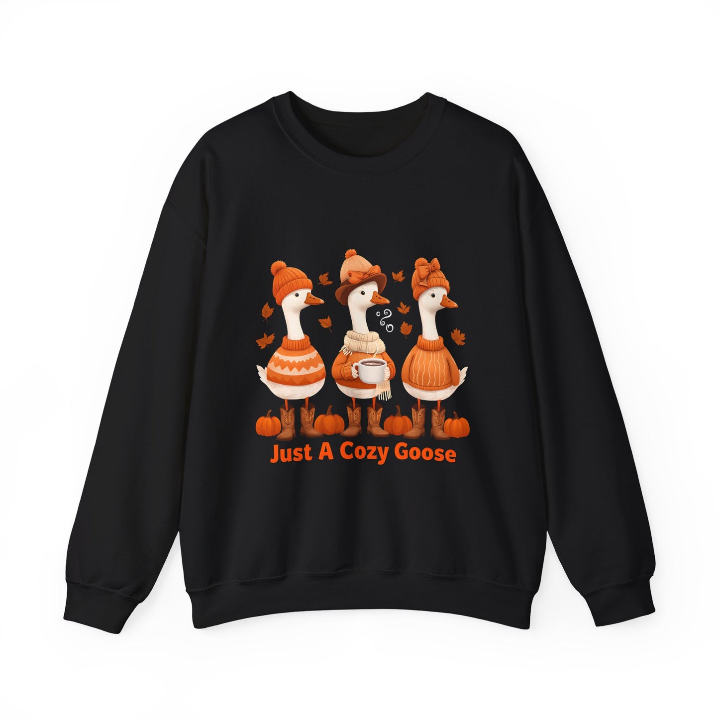 Silly Goose Halloween Sweatshirt, Cowgirl Boots and Hats with Coquette Bows Design, Fun Fall Outfit, Halloween Costume, Spooky Season