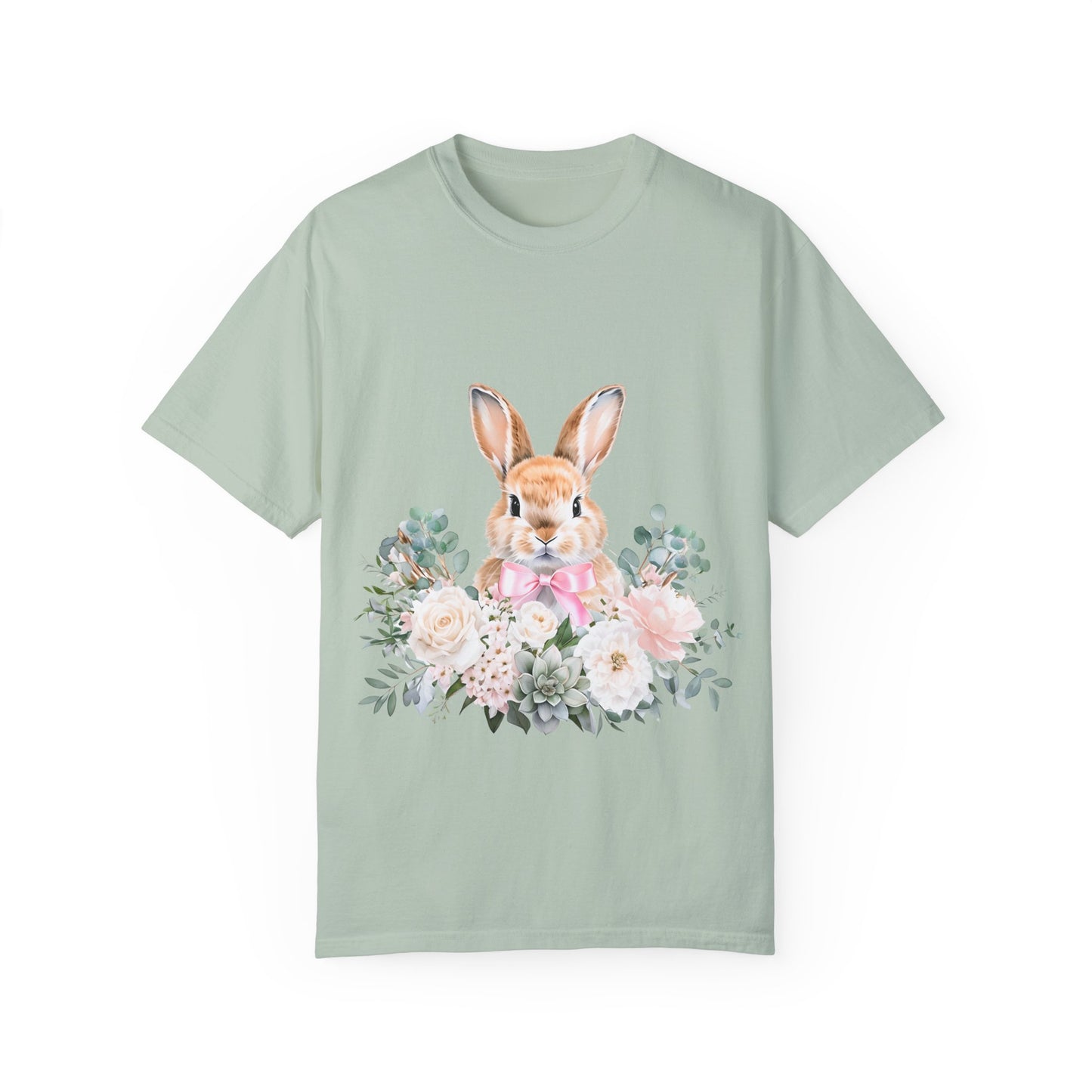 T-shirt unisexe teint en pièce