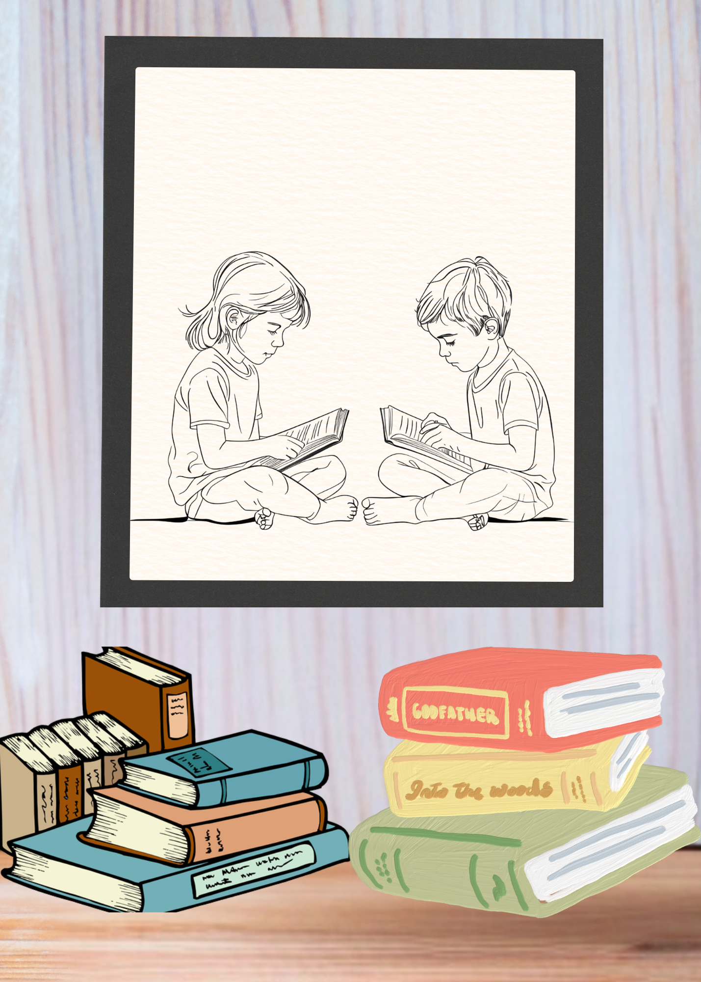 Digital download poster for classrooms, playrooms, libraries, wall art decoration