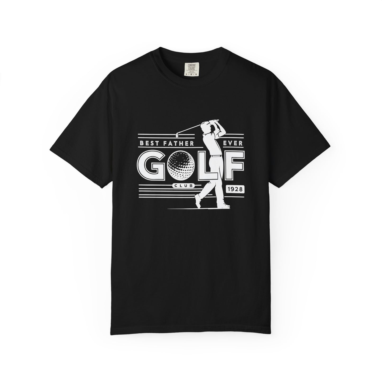 Golf T-shirt Best Father Ever, Tee, Golfing Gift, Golf Swing Shirt, Unisex Top, Father's Day Gift