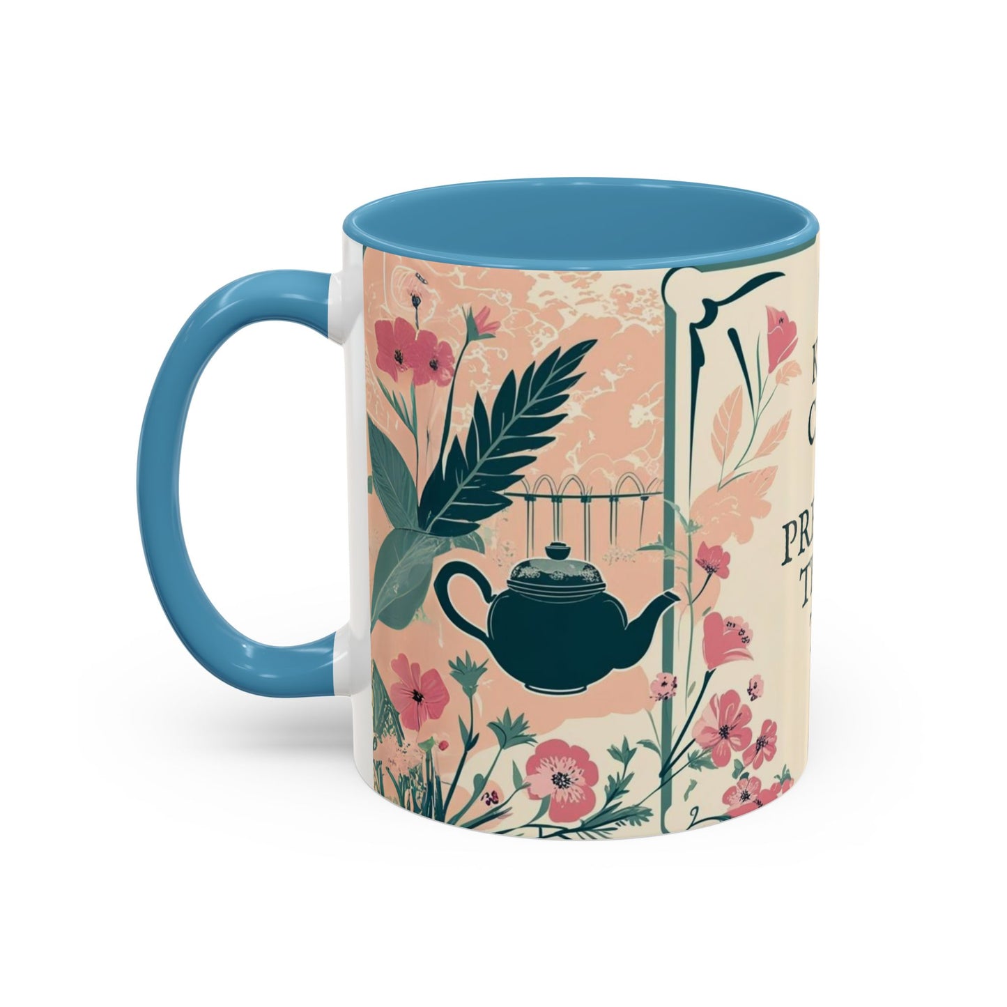 Mug, Keep Calm and Pretend This is Tea, England Theme, Gift for Tea Lovers, Funny Coffee Cup, Ceramic Mug, Tea Lover Gift, Coffee Mug,