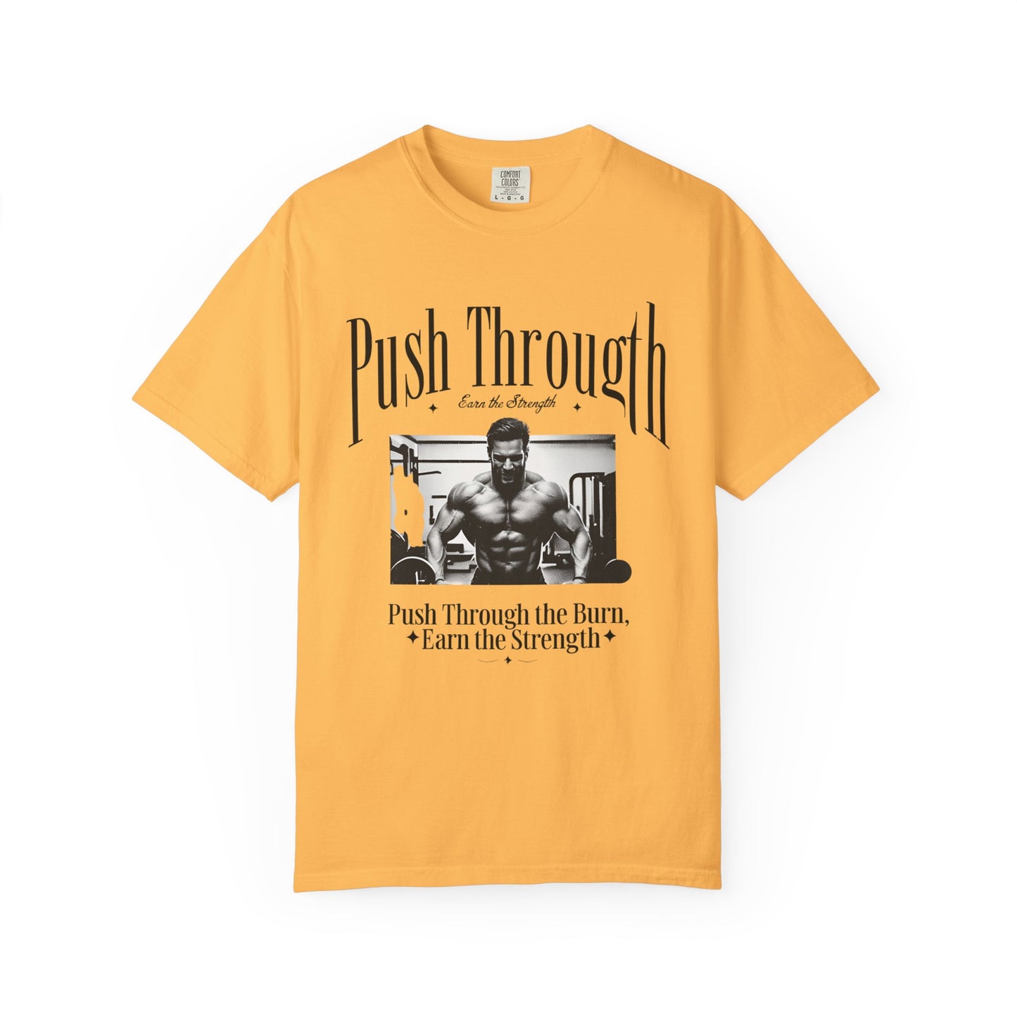Fitness Motivation T-shirt, Weightlifting Tee, Gym Apparel