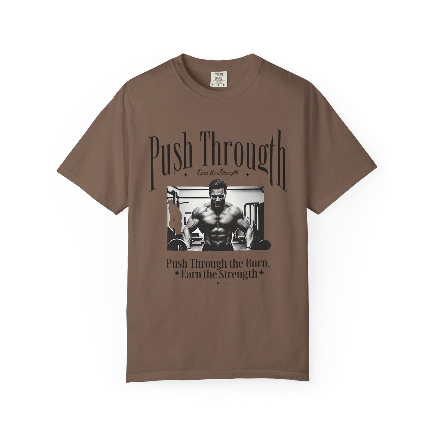 Fitness Motivation T-shirt, Weightlifting Tee, Gym Apparel