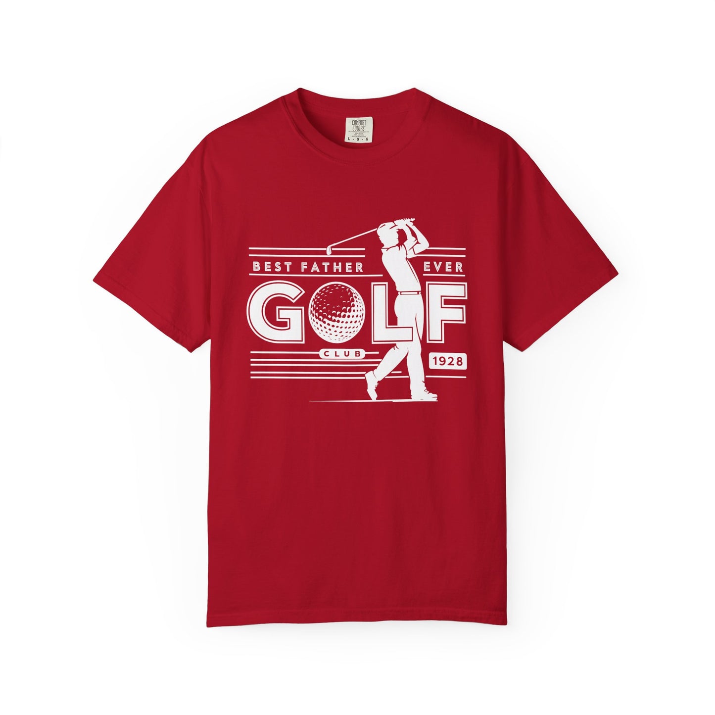 Golf T-shirt Best Father Ever, Tee, Golfing Gift, Golf Swing Shirt, Unisex Top, Father's Day Gift