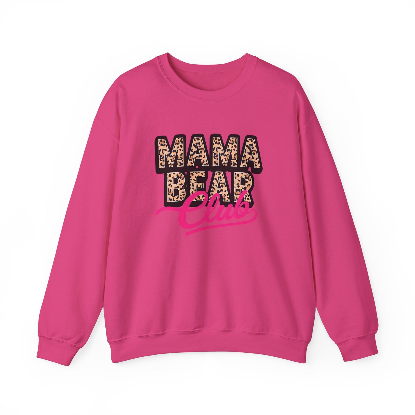 Mama Bear Club Sweatshirt, Cozy Crewneck for Mom, Perfect Gift for Mother's Day, Family Gatherings, Casual Fashion - Unisex Sweatshirt, Gift