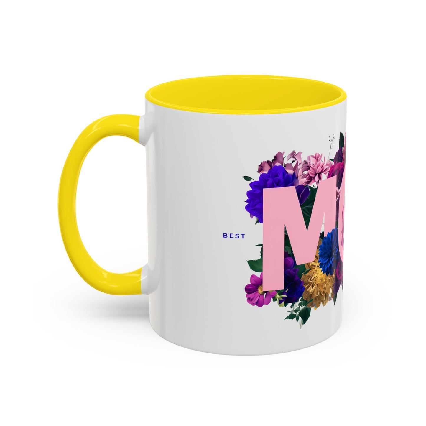 Tasse florale « Maman », cadeau de fête des mères, cadeau d'anniversaire, tasse pour les amateurs de café, décoration d'intérieur, tasse de remerciement 