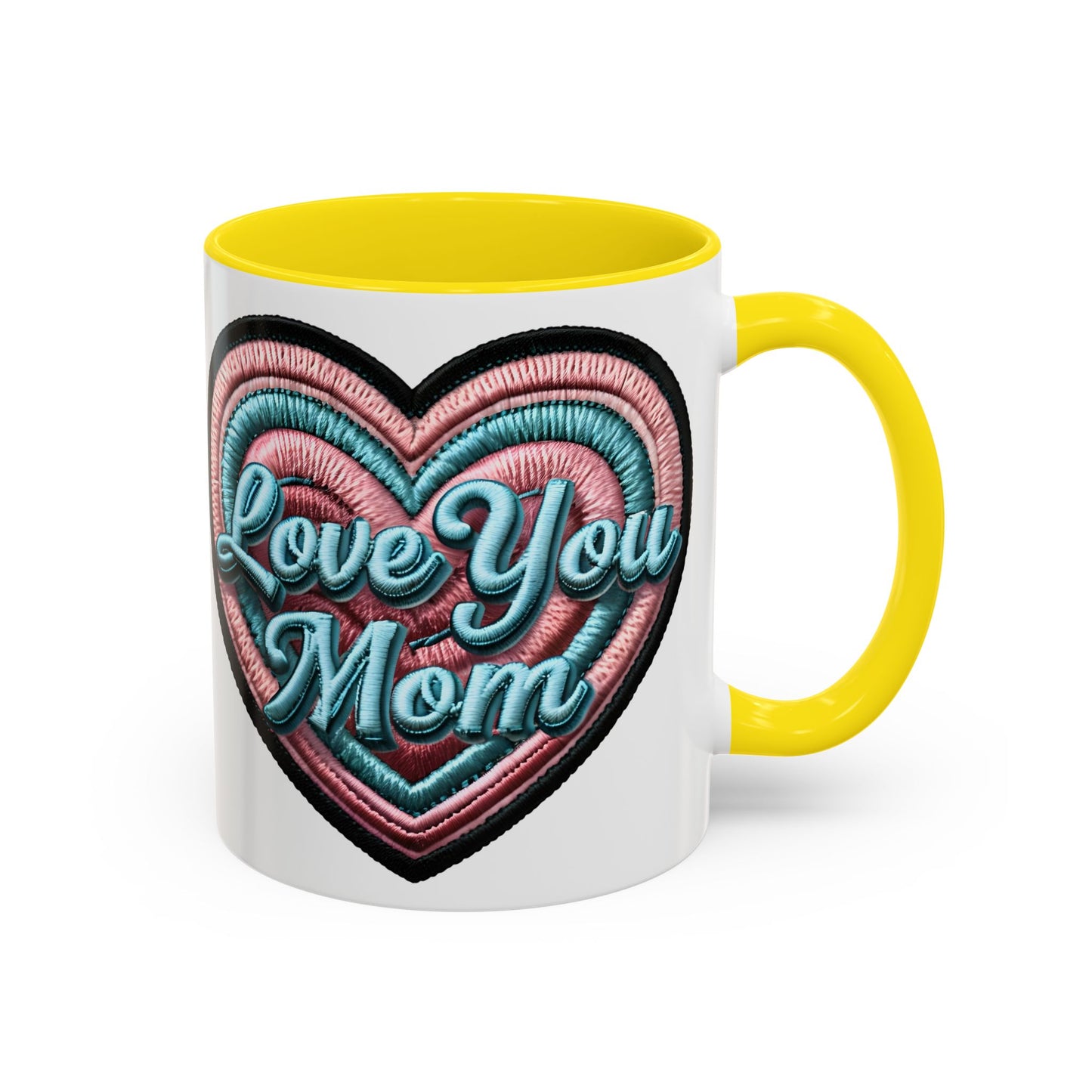 Handcrafted Love You Mom Coffee Mug - Perfect Gift for Mother's Day