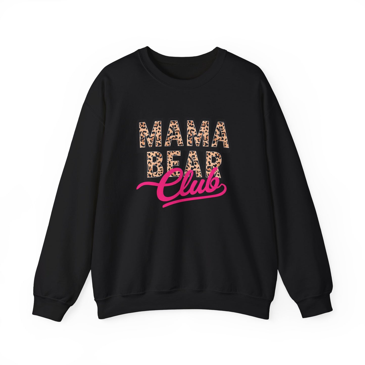 Mama Bear Club Sweatshirt, Cozy Crewneck for Mom, Perfect Gift for Mother's Day, Family Gatherings, Casual Fashion - Unisex Sweatshirt, Gift