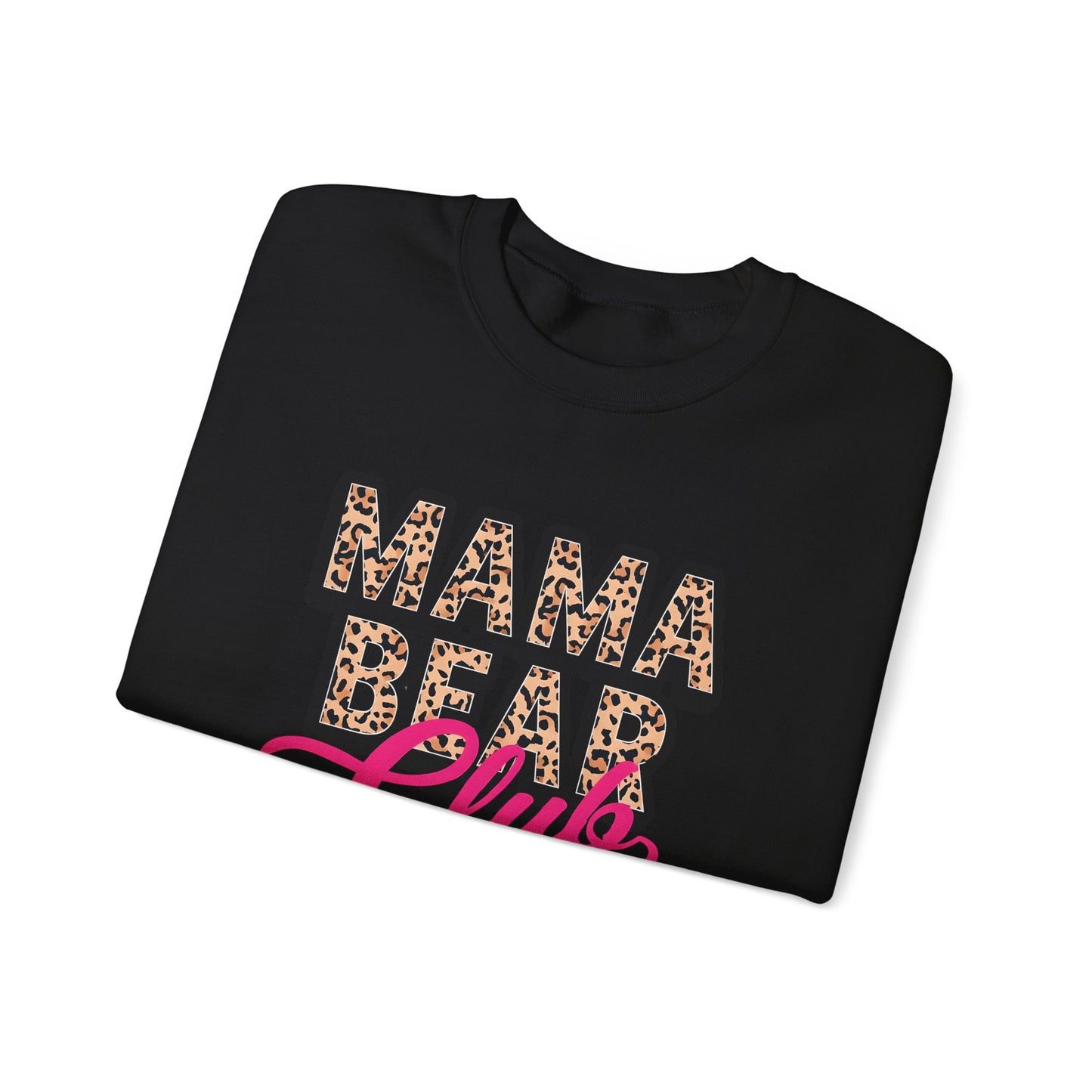 Mama Bear Club Sweatshirt, Cozy Crewneck for Mom, Perfect Gift for Mother's Day, Family Gatherings, Casual Fashion - Unisex Sweatshirt, Gift