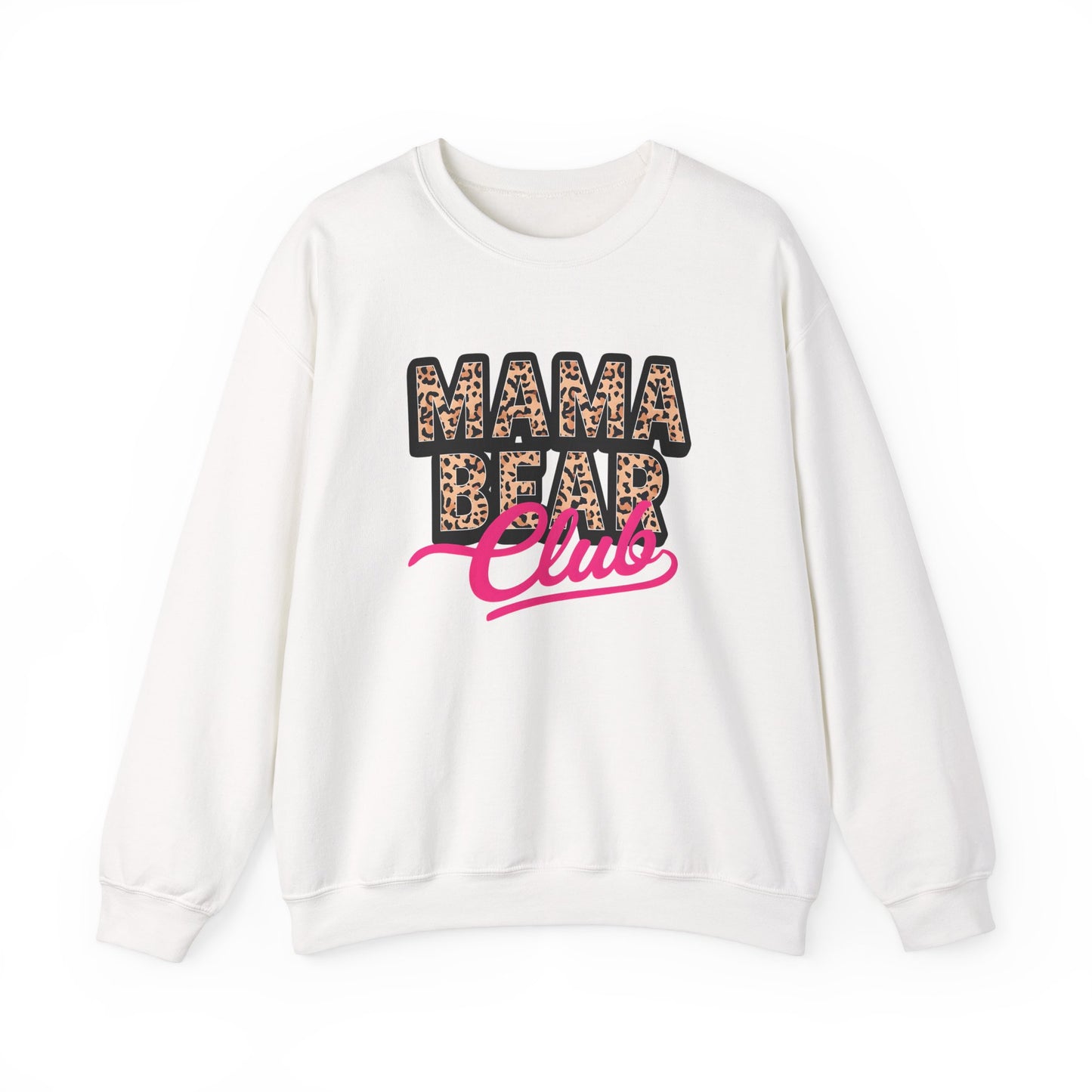 Mama Bear Club Sweatshirt, Cozy Crewneck for Mom, Perfect Gift for Mother's Day, Family Gatherings, Casual Fashion - Unisex Sweatshirt, Gift