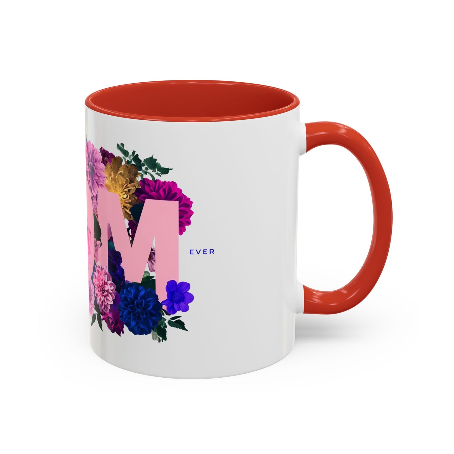 Tasse florale « Maman », cadeau de fête des mères, cadeau d'anniversaire, tasse pour les amateurs de café, décoration d'intérieur, tasse de remerciement 