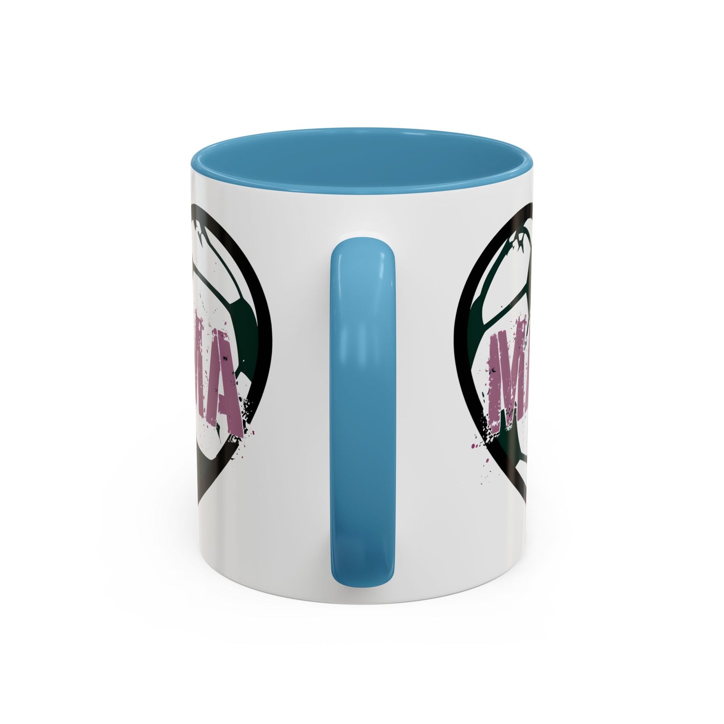 Heartfelt Mama Coffee Mug, Soccer Lover Gift, Mother's Day Mug, Birthday Present, Home Decor Accent Mug