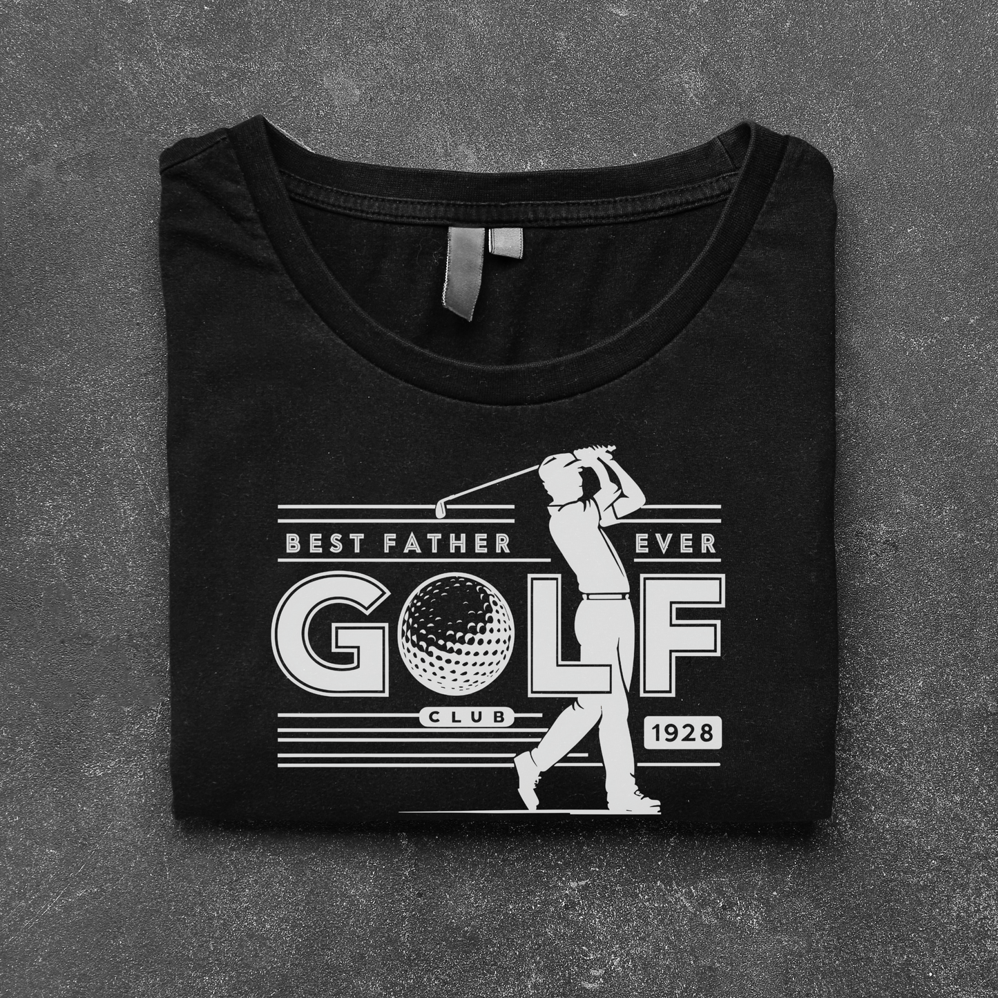 Golf T-shirt Best Father Ever, Tee, Golfing Gift, Golf Swing Shirt, Unisex Top, Father's Day Gift
