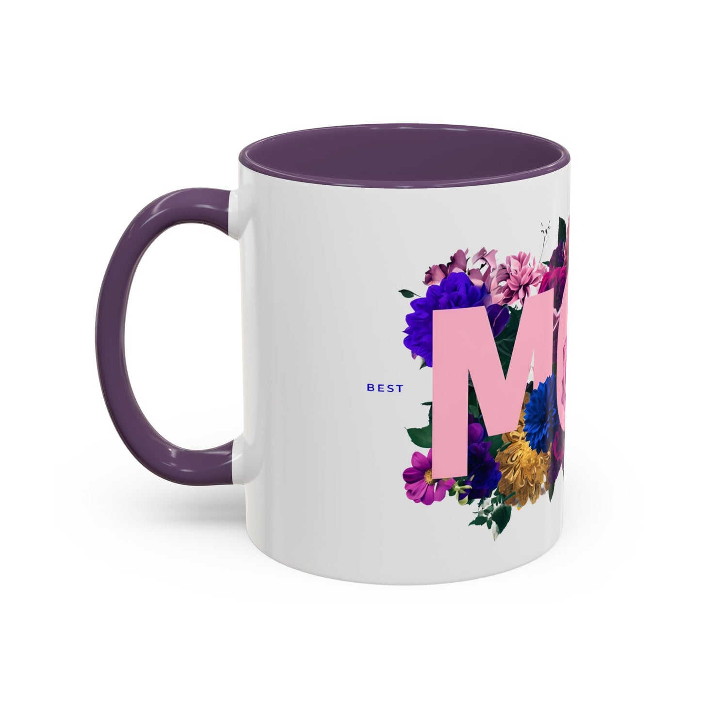 Tasse florale « Maman », cadeau de fête des mères, cadeau d'anniversaire, tasse pour les amateurs de café, décoration d'intérieur, tasse de remerciement 