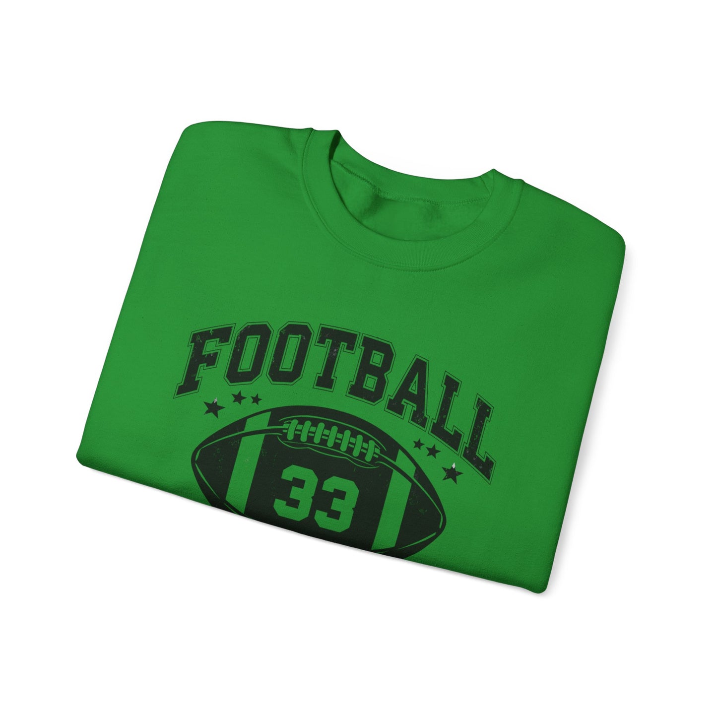 Mom Football #33 Sweatshirt for Mother's Day, Sports Mom Crewneck Jumper, Gift for Moms, Unisex Mother's Day Hoodie, Football Mom Apparel
