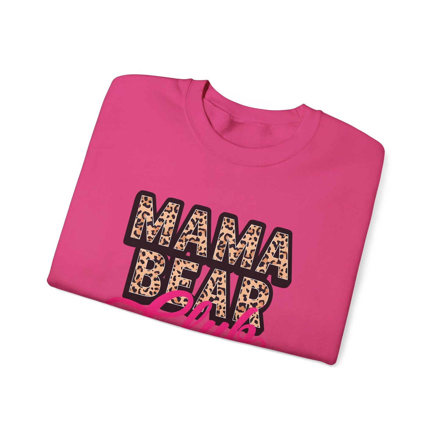 Mama Bear Club Sweatshirt, Cozy Crewneck for Mom, Perfect Gift for Mother's Day, Family Gatherings, Casual Fashion - Unisex Sweatshirt, Gift