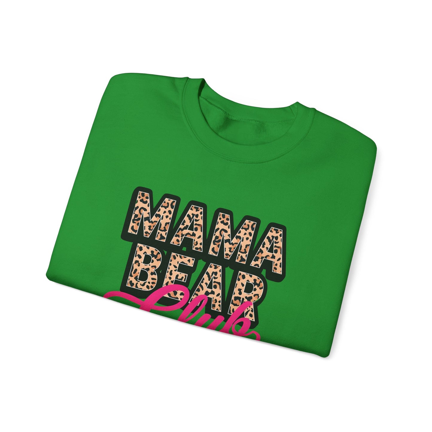 Mama Bear Club Sweatshirt, Cozy Crewneck for Mom, Perfect Gift for Mother's Day, Family Gatherings, Casual Fashion - Unisex Sweatshirt, Gift