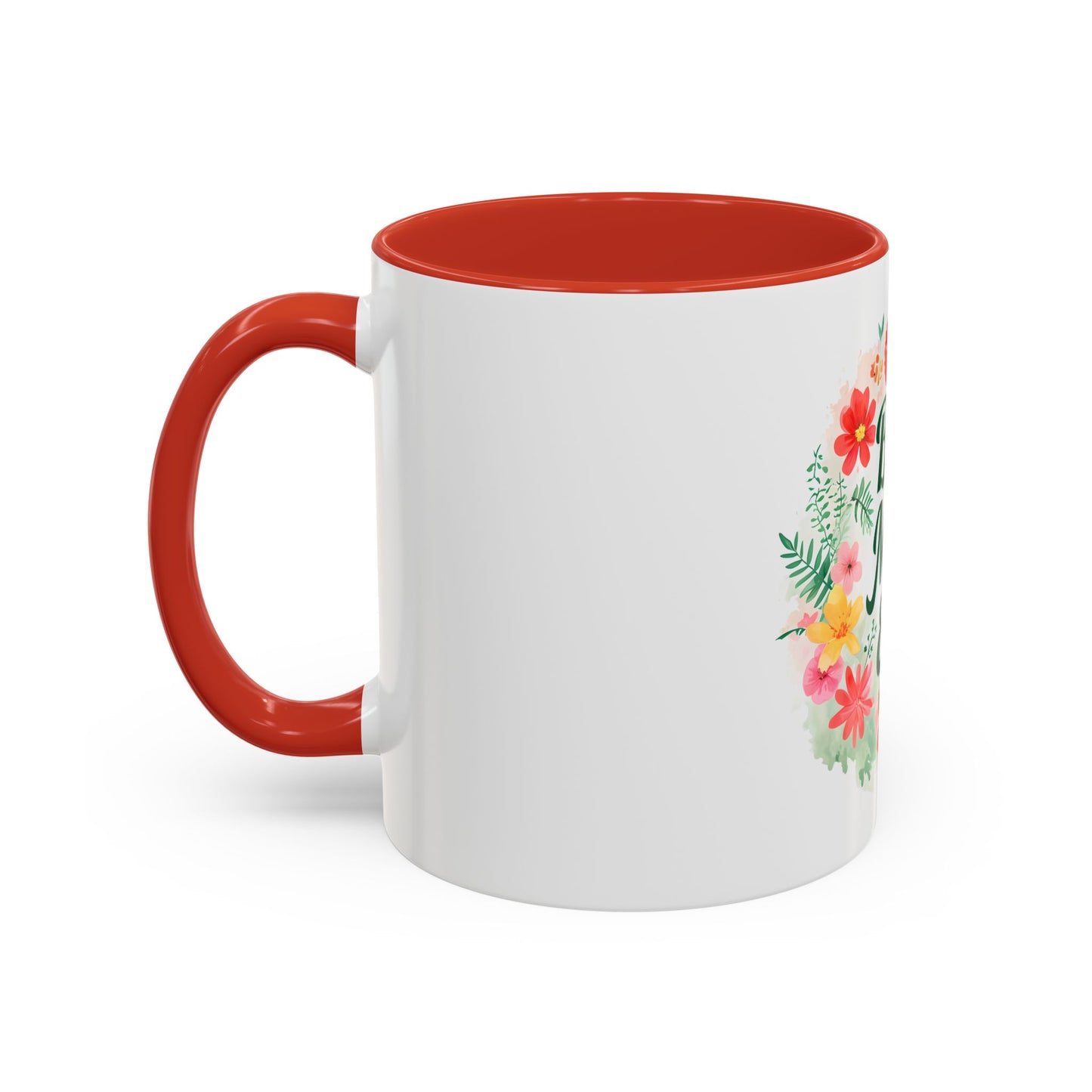 Best Mom Ever Floral Accent Coffee Mug - Perfect Gift for Mother's Day