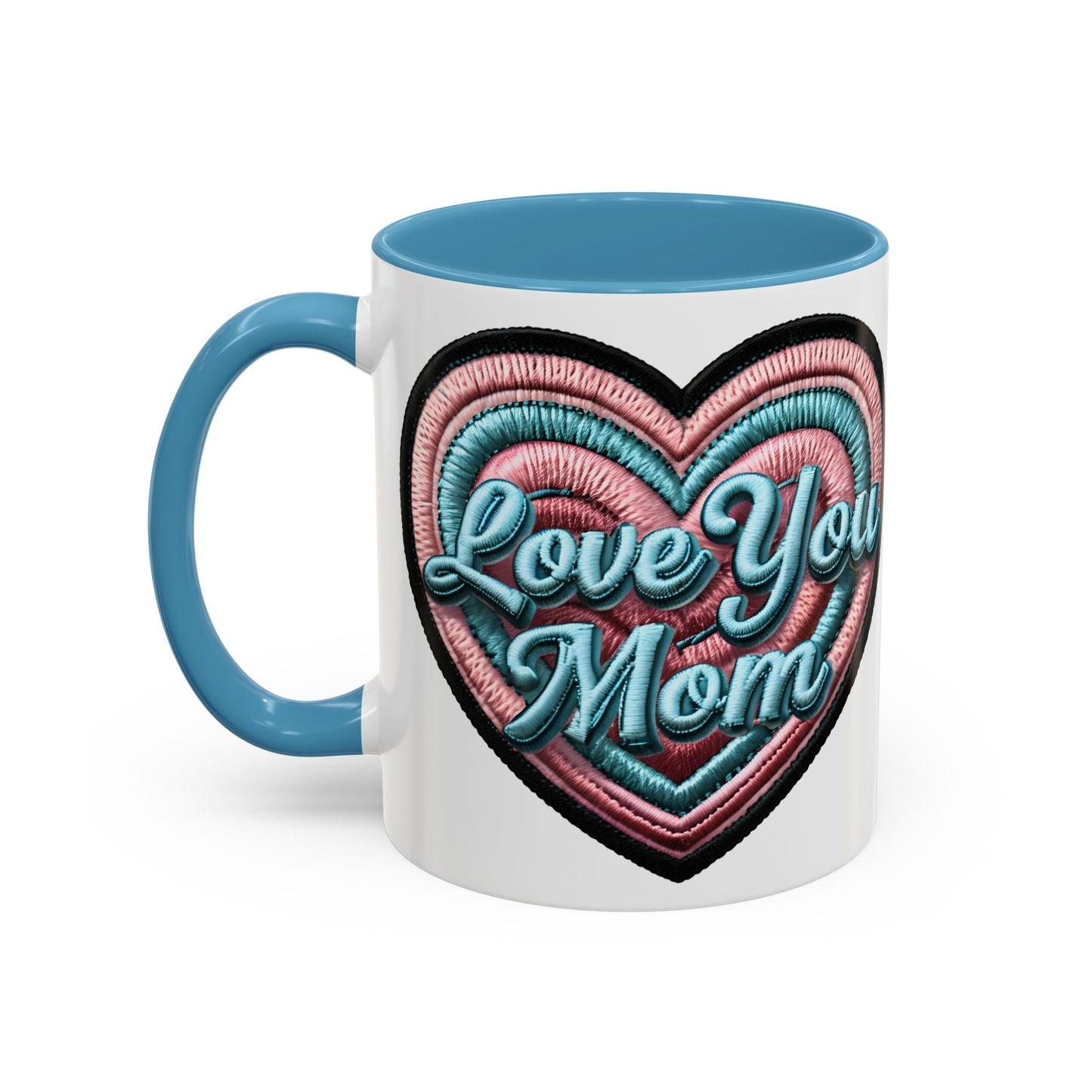 Handcrafted Love You Mom Coffee Mug - Perfect Gift for Mother's Day