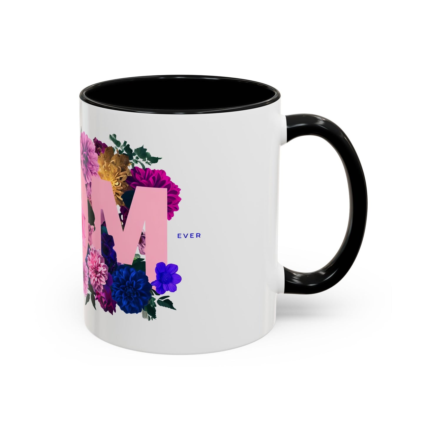 Tasse florale « Maman », cadeau de fête des mères, cadeau d'anniversaire, tasse pour les amateurs de café, décoration d'intérieur, tasse de remerciement 