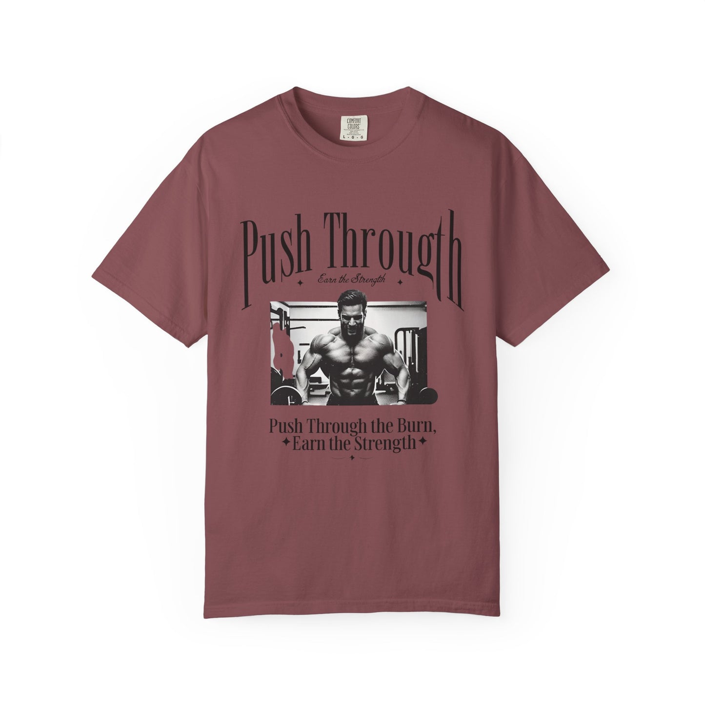 Fitness Motivation T-shirt, Weightlifting Tee, Gym Apparel