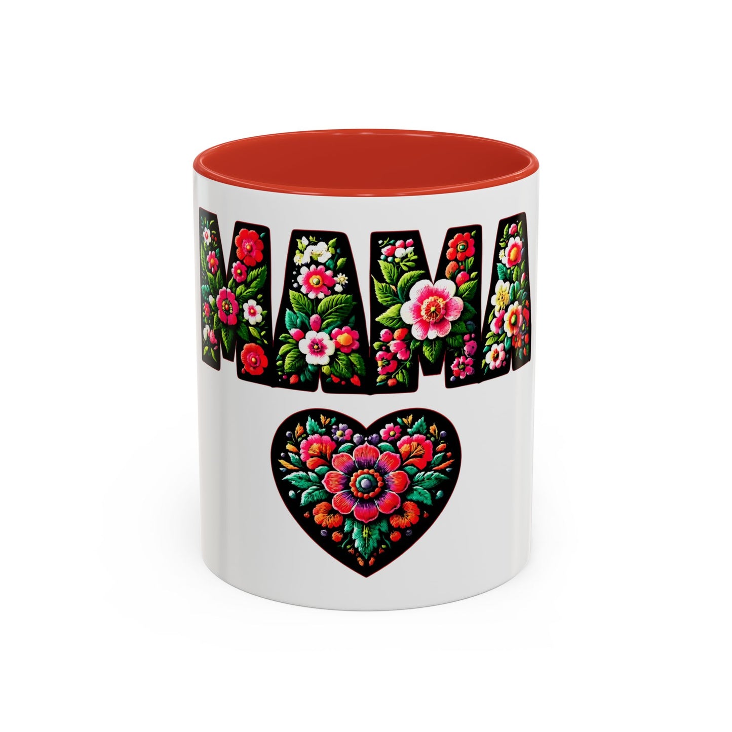 Floral Mama Coffee Mug - Perfect Gift for Mother's Day, Birthdays, and Special Occasions